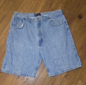 Classic Blue Denim Men's Shorts